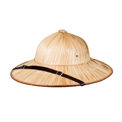 Casque Colonial Pith Helmet - Chapeau d'Explorateur Adulte