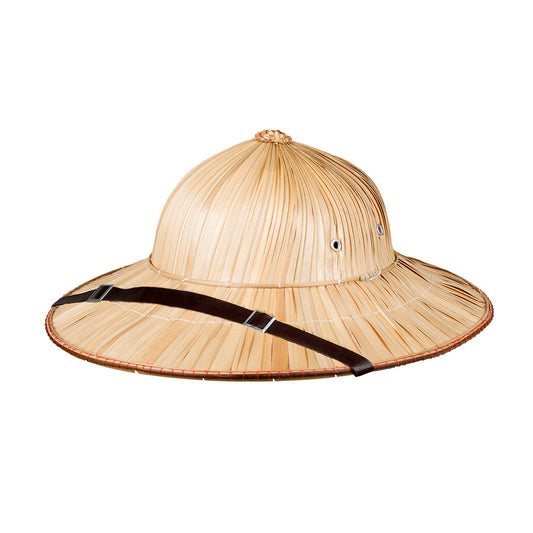 Casque Colonial Pith Helmet - Chapeau d'Explorateur Adulte
