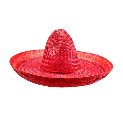 Sombrero Mexicain Paille Coloré - 5 Teintes Festives
