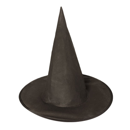 Chapeau de Sorcière Noir - Accessoire Halloween Déguisement
