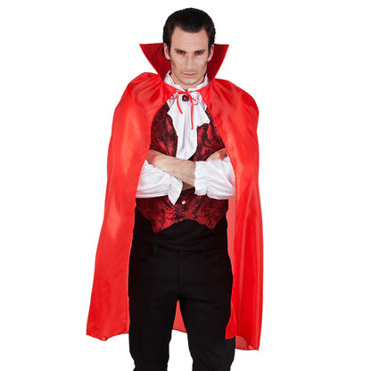 Déguisement Vampire Comte Dracula avec Cape Rouge