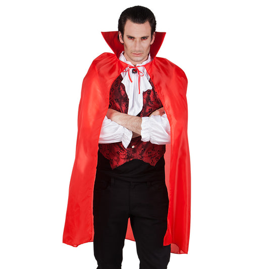 Déguisement Vampire Comte Dracula avec Cape Rouge