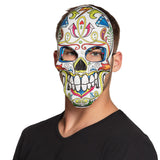 Masque Crâne Mexicain Coloré - Día de Muertos