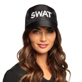 Casquette SWAT noire - Accessoire déguisement policier