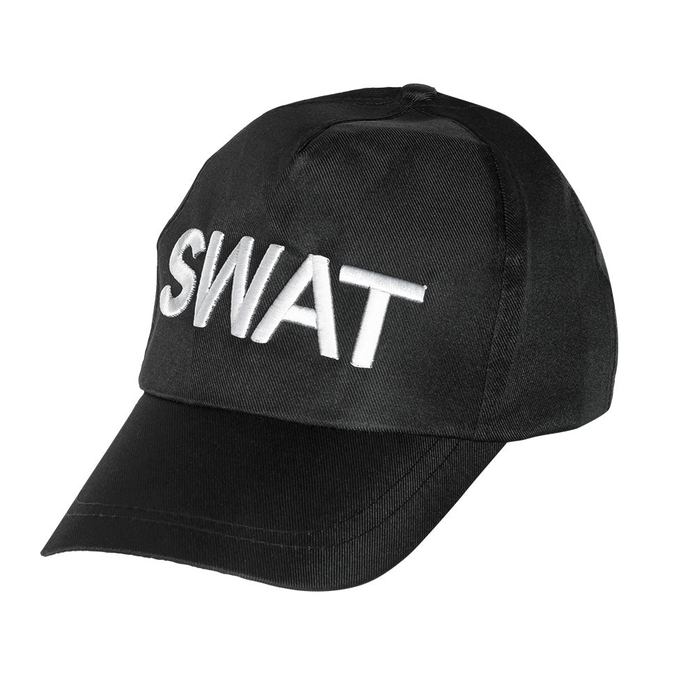 Casquette SWAT noire - Accessoire déguisement policier