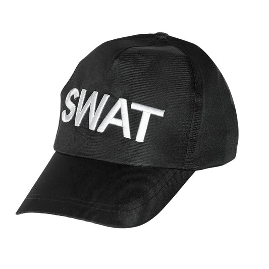 Casquette SWAT noire - Accessoire déguisement policier