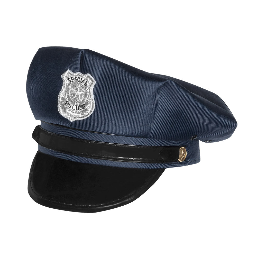 Casquette Police Enfant Avec Badge Special Police
