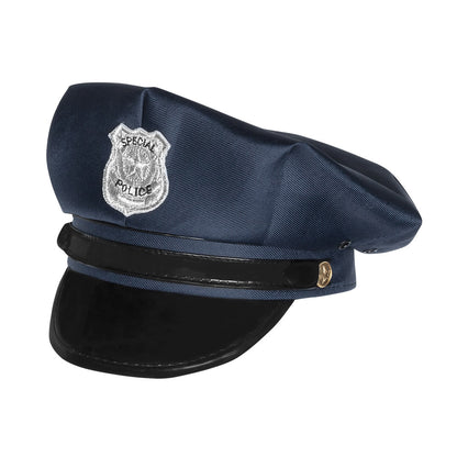 Casquette Police Enfant Avec Badge Special Police
