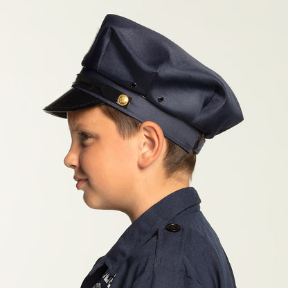 Casquette Police Enfant Avec Badge Special Police