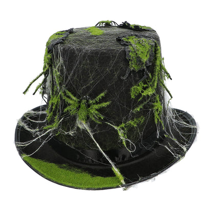 Chapeau Haut-de-Forme Mousse et Lichen Nature Adulte
