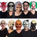 Pack 10 Masques Horrifiques Halloween - Déguisements Effrayants Adulte