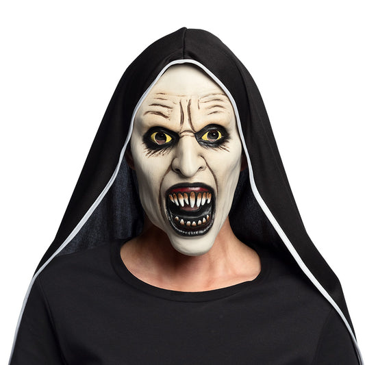 Masque Vampire Religieux avec Capuche - Déguisement d'Horreur