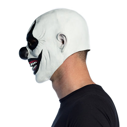 Masque Clown Terrifiant Blanc - Déguisement Effrayant Halloween