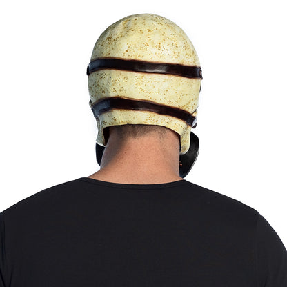 Masque Steampunk Crâne Rouillé avec Respirateur Post-Apocalyptique
