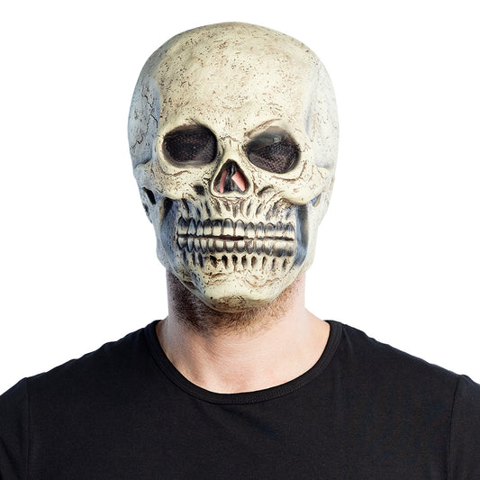 Masque Crâne Zombie Réaliste - Déguisement Halloween Adulte