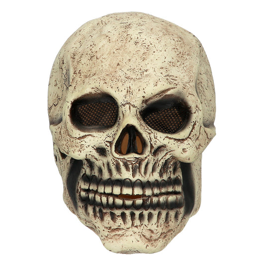 Masque Crâne Zombie Réaliste - Déguisement Halloween Adulte