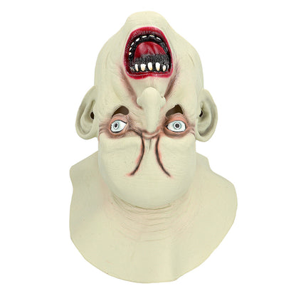 Masque Tête Horrifique Bouche Ouverte - Déguisement Horror