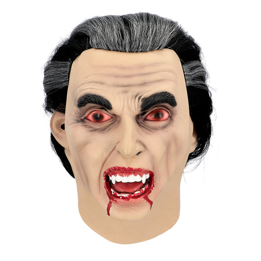 Masque Vampire Dracula avec Crocs - Déguisement Halloween