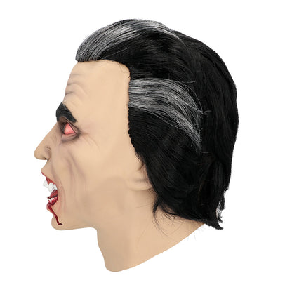 Masque Vampire Dracula avec Crocs - Déguisement Halloween