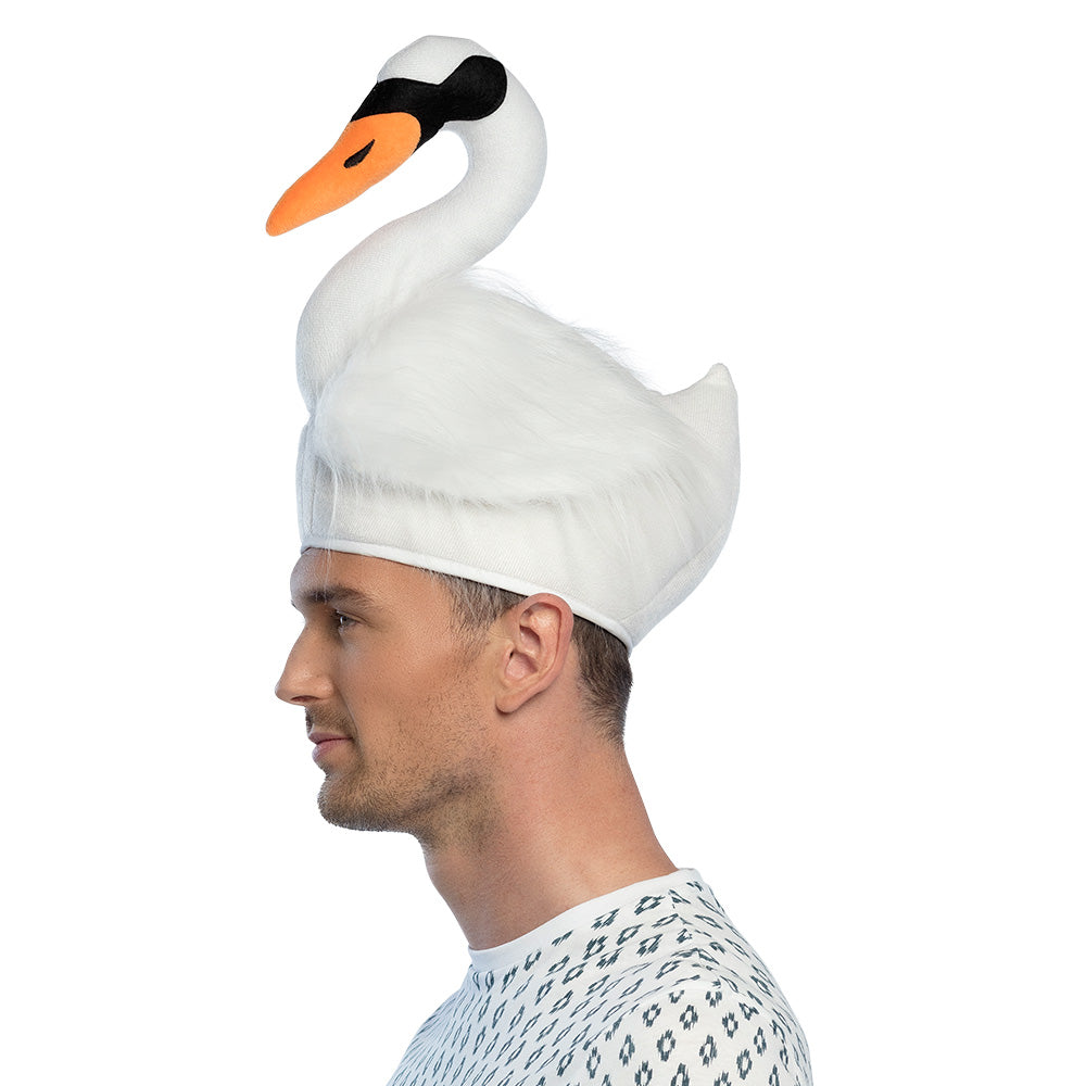 Chapeau Cygne Blanc Déguisement 59 cm - Accessoire Rigolo