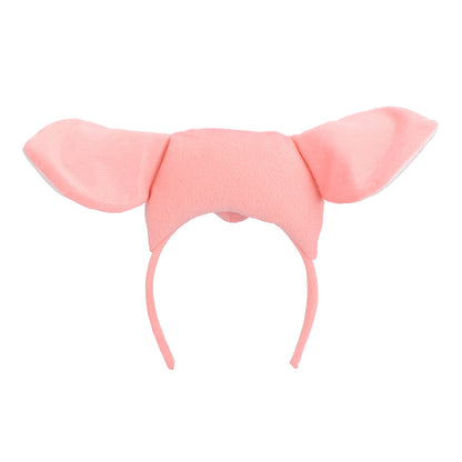 Serre-tête Cochon Rose Amusant - Accessoire de Fête Fantaisie
