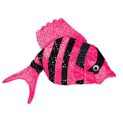Chapeau Poisson Pailleté Rayé - Déguisement Adulte Enfant