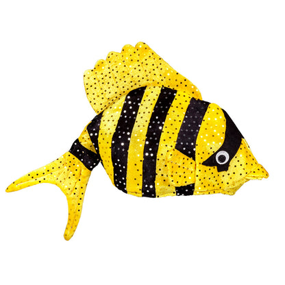 Chapeau Poisson Pailleté Rayé - Déguisement Adulte Enfant