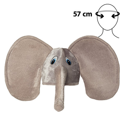 Chapeau Éléphant Géant Adulte - Accessoire Déguisement Drôle