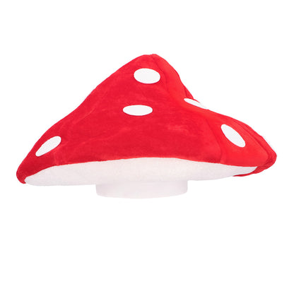 Chapeau Champignon Rouge à Pois Blancs - Déguisement Amanite