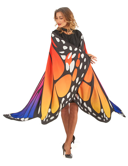 Ailes papillon multicolores adulte