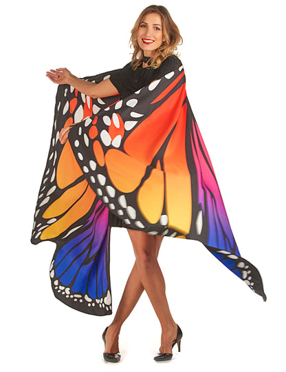 Ailes papillon multicolores adulte
