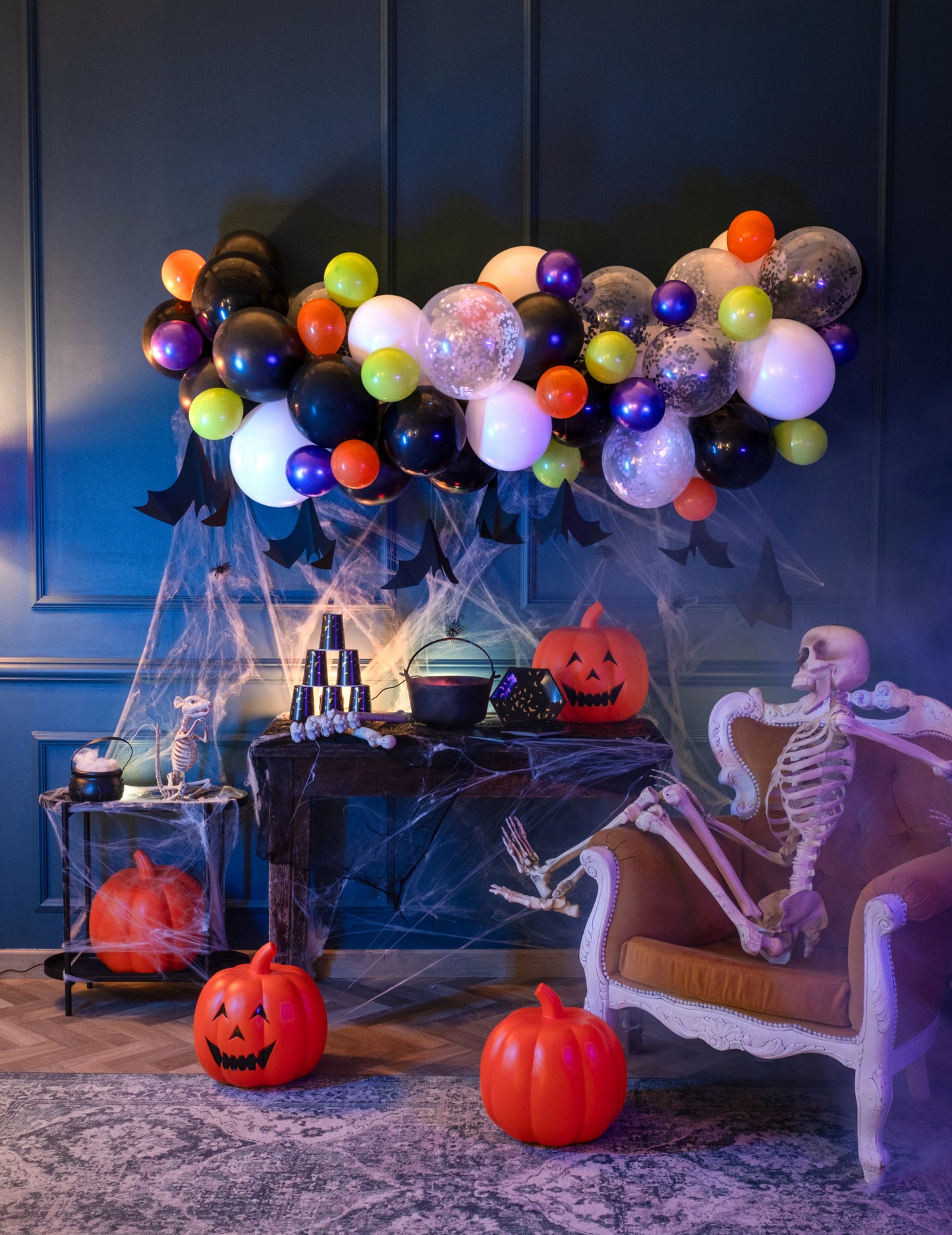 Arche de 70 ballons Halloween 4m