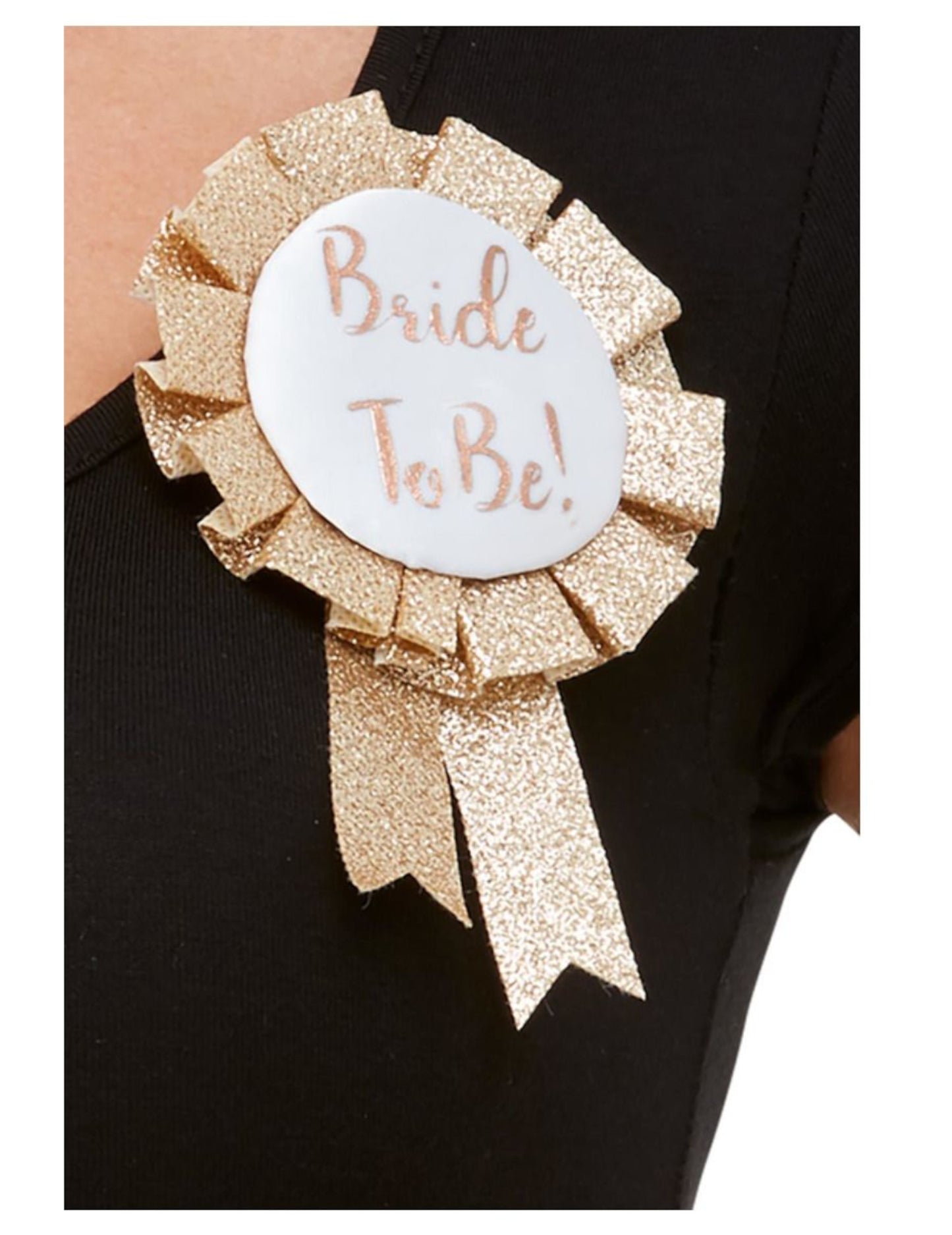 Badge Bride to be doré