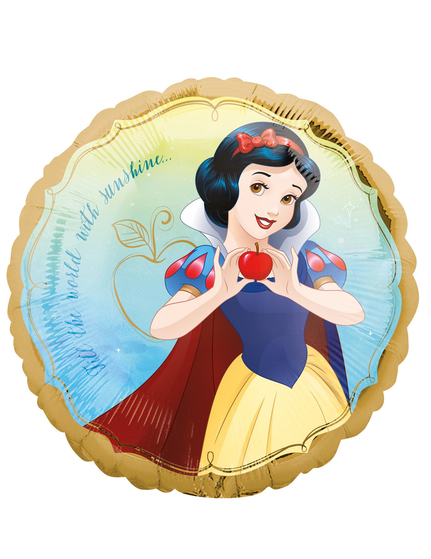 Ballon aluminium Blanche Neige Disney 43 cm