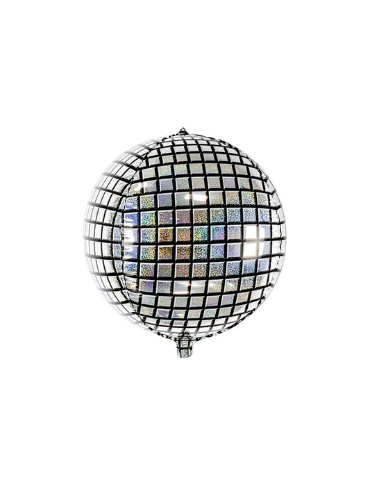 Ballon aluminium boule de disco 40 cm