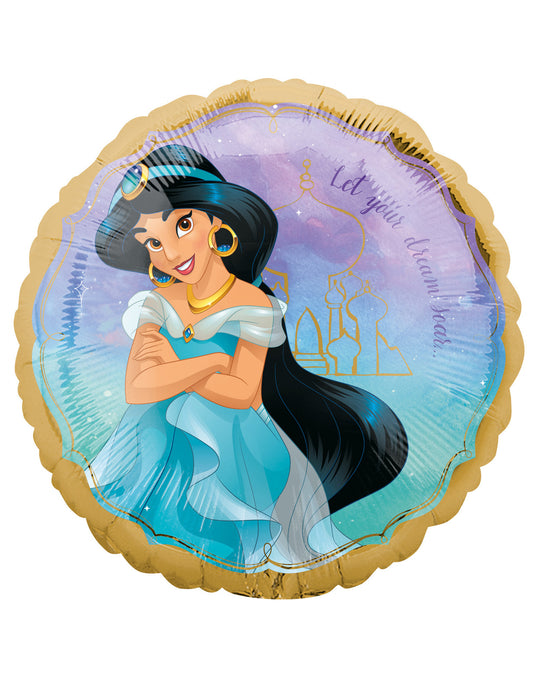 Ballon aluminium Jasmine Disney 43 cm