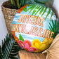 Ballon aluminium Joyeux Anniversaire Paradise 45 cm