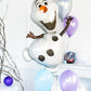 Ballon aluminium Olaf Reine des neiges