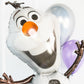 Ballon aluminium Olaf Reine des neiges