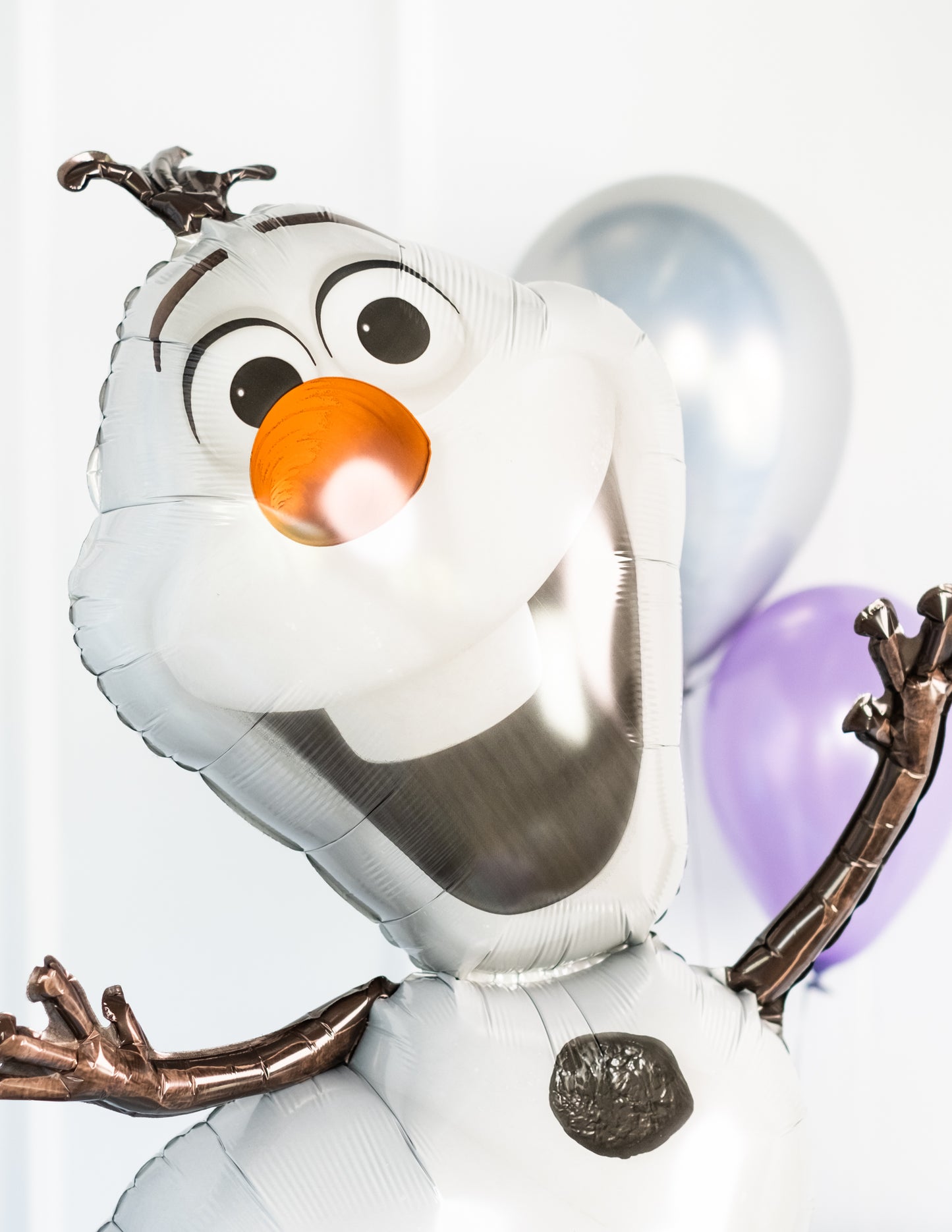 Ballon aluminium Olaf Reine des neiges