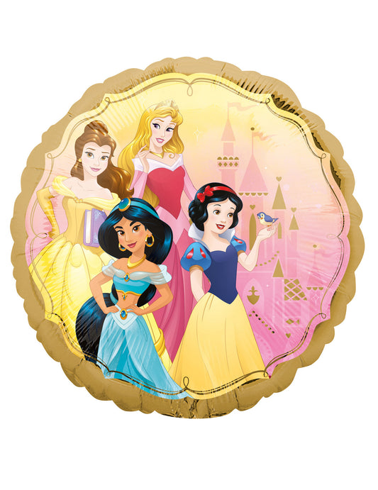 Ballon aluminium recto verso Princesses Disney 43 cm