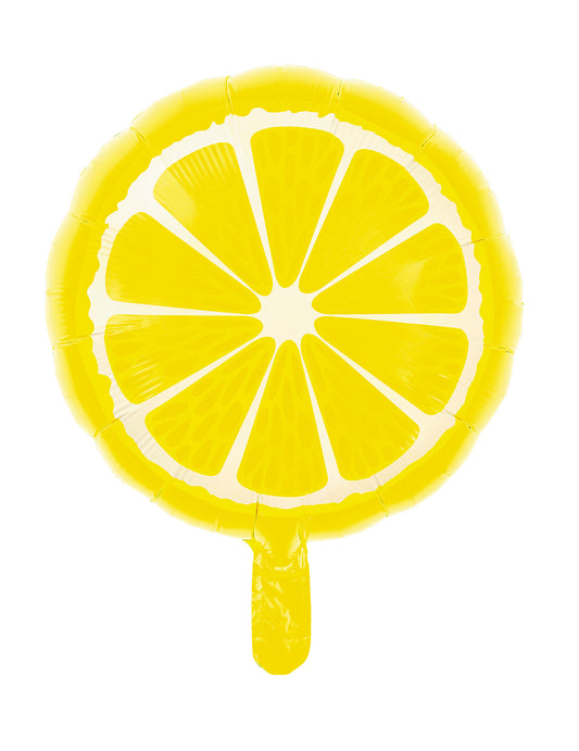 Ballon en aluminium Tropicool Citron 46 cm