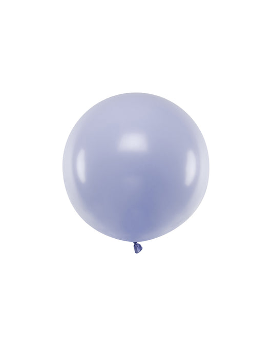 Ballon en latex géant lilas 60 cm