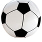 Ballon football gonflable 25 cm