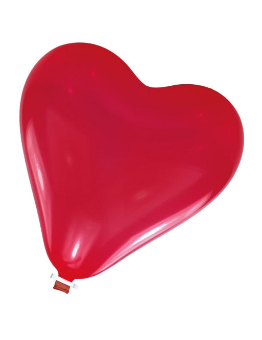 Ballon géant c?ur latex rouge 61 cm