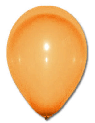 100 Ballons oranges 27 cm