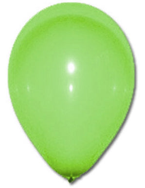 100 Ballons verts 27 cm