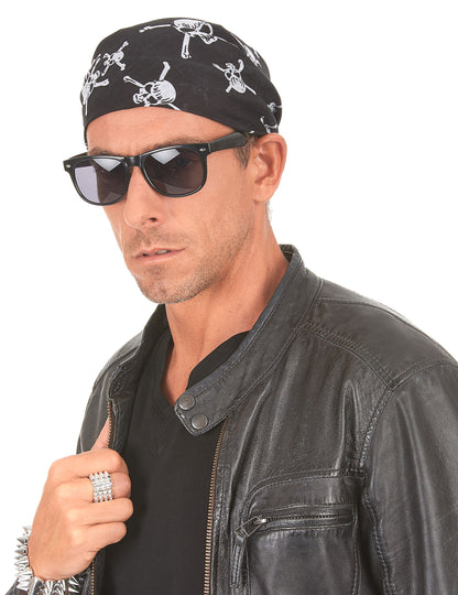 Bandana têtes de mort adulte