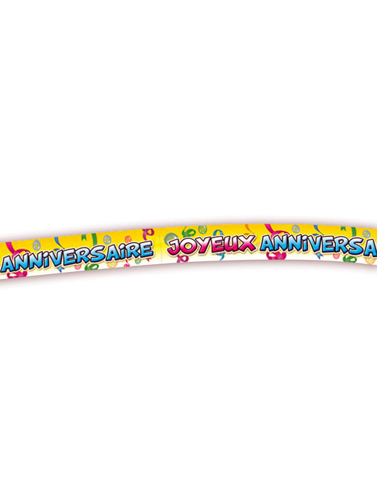 Banderole Joyeux Anniversaire
