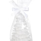 Bougie lumineuse sapin blanc LED 9,5 cm